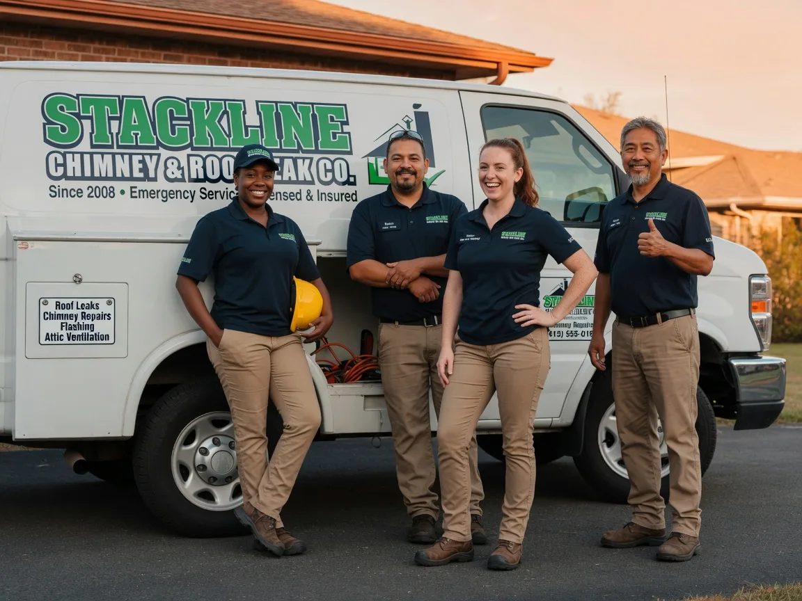 Chimney flashing repair company in Ferrum, VA